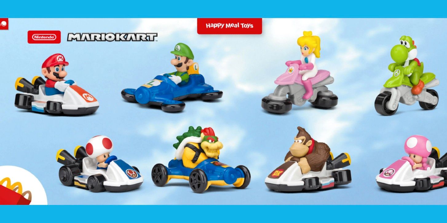 Mario Kart Toys At McDonalds