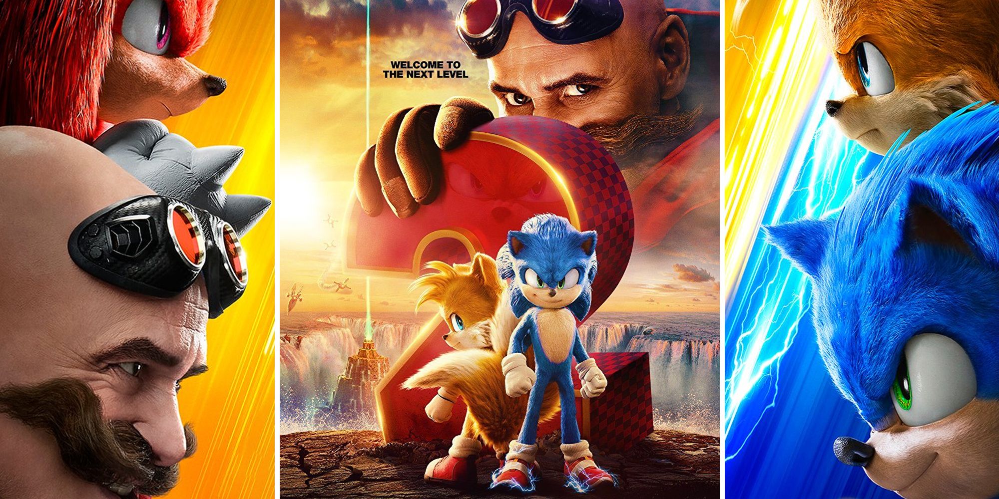 Novo cartaz de Sonic 2: O Filme recria capa de game clássico