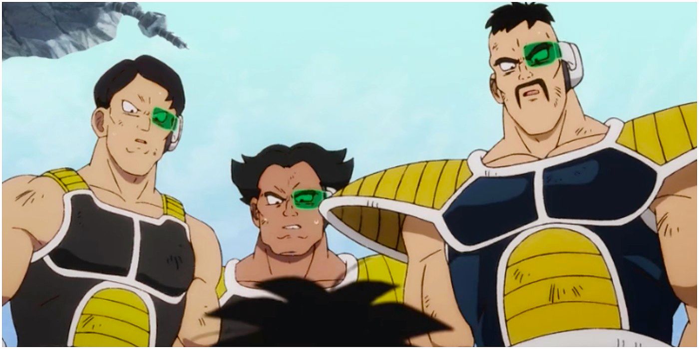 Os Saiyajins de Dragon Ball são conhecidos por seus cabelos selvagens -  então por que Napa é careca? » Notícias de filmes