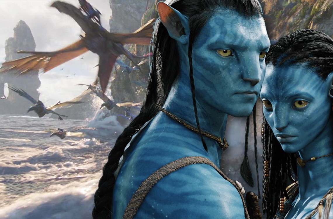 Jake Sully and Neytiti in Avatar