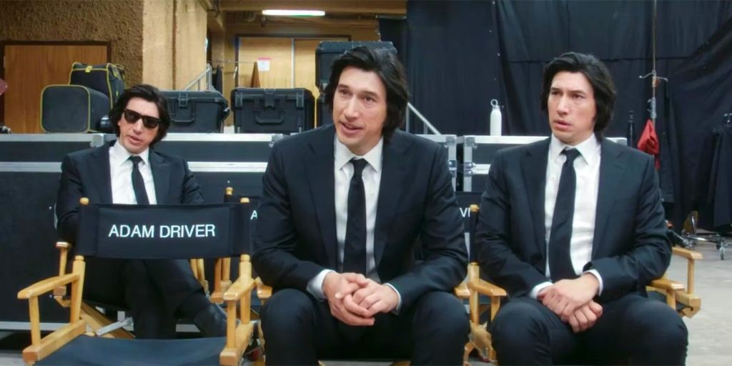 Adam Driver Squarespace Comercial do Super Bowl