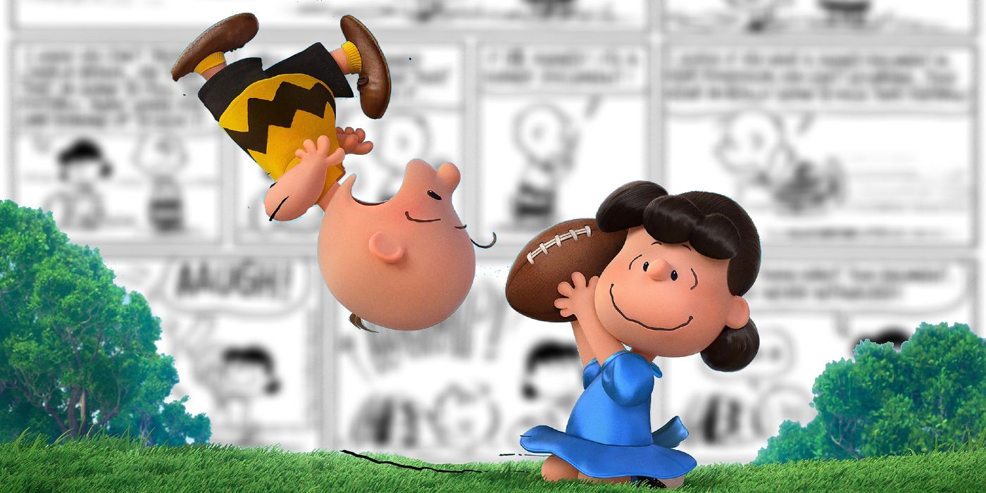 As 10 melhores piadas de futebol de Charlie Brown e Lucy