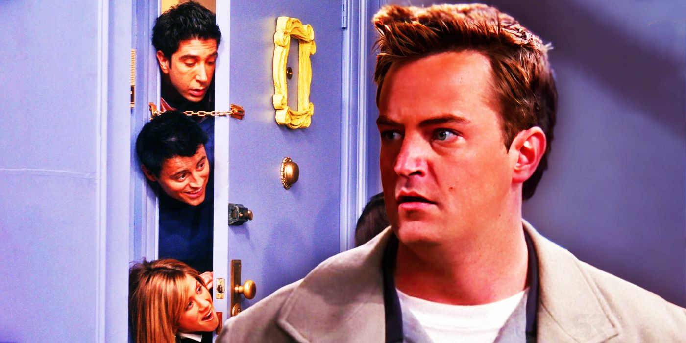 As últimas temporadas de Friends inverteram perfeitamente a maior maldição de Chandler