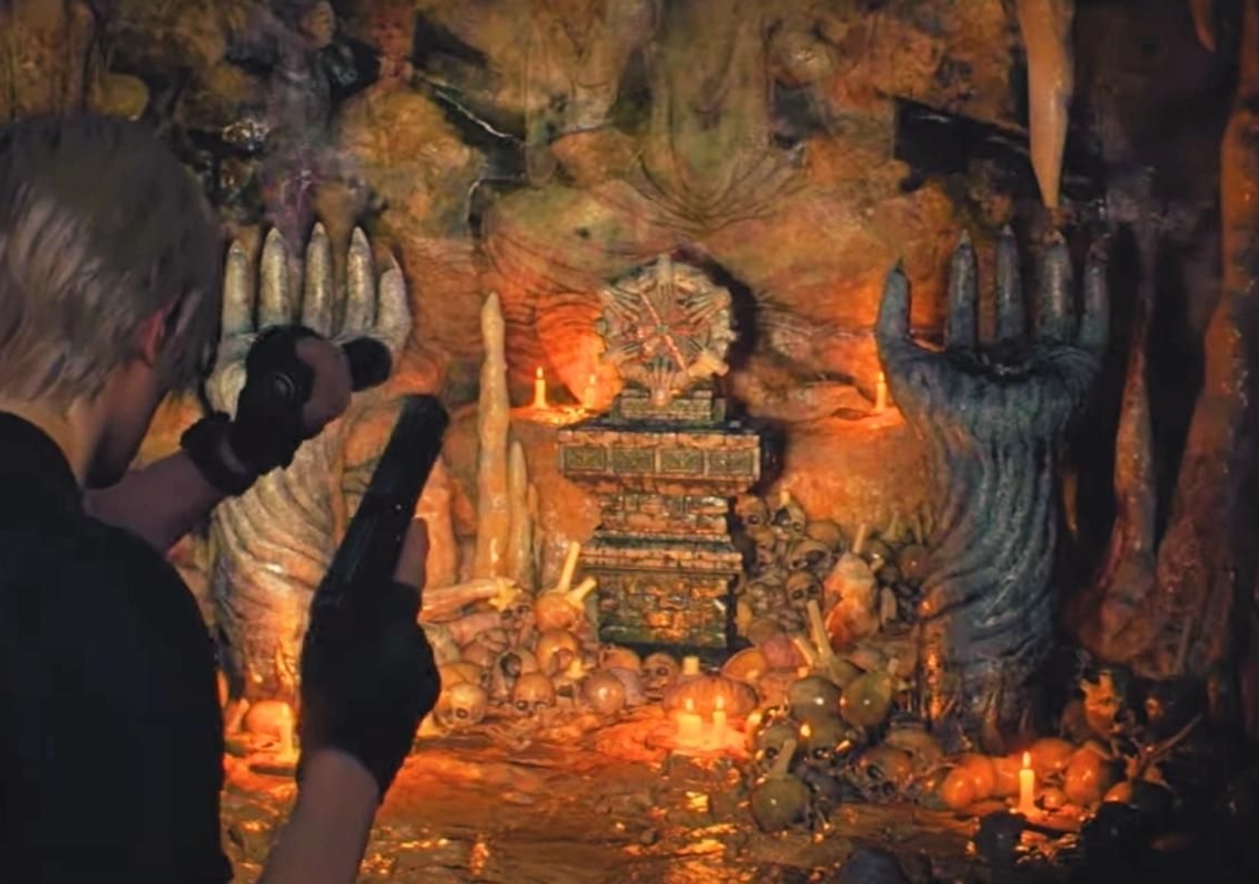 Resident Evil 4 Remake: soluções de quebra-cabeça do santuário da caverna