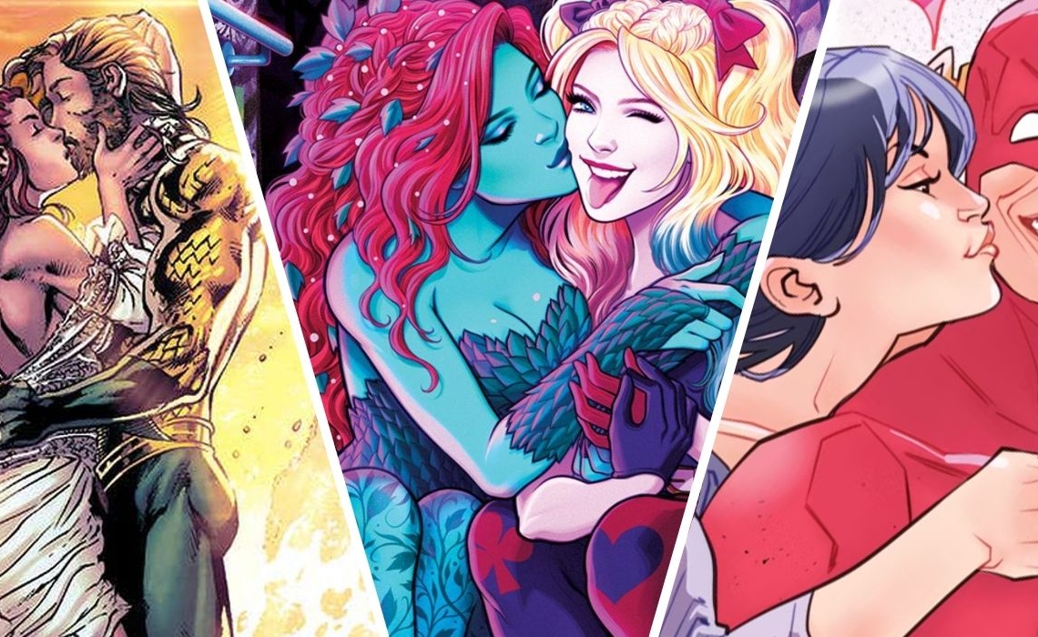10 casais da DC Comics que são os melhores objetivos de relacionamento