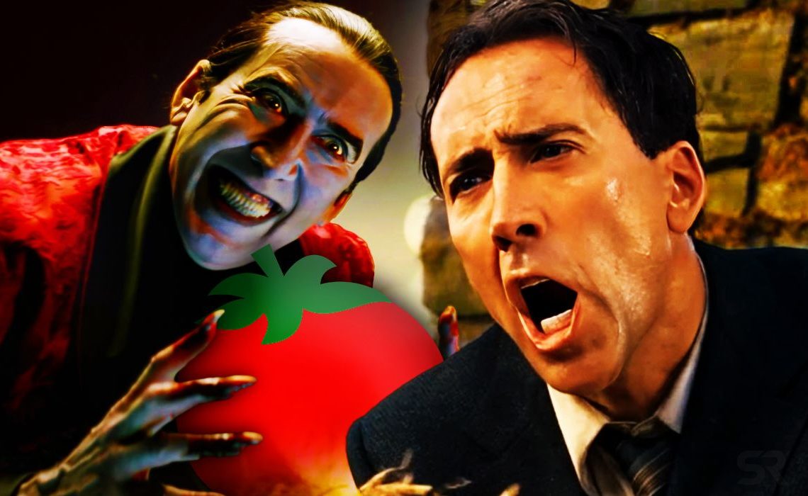 Como o Rotten Tomatoes de Renfield se compara aos filmes de terror de Nicolas Cage
