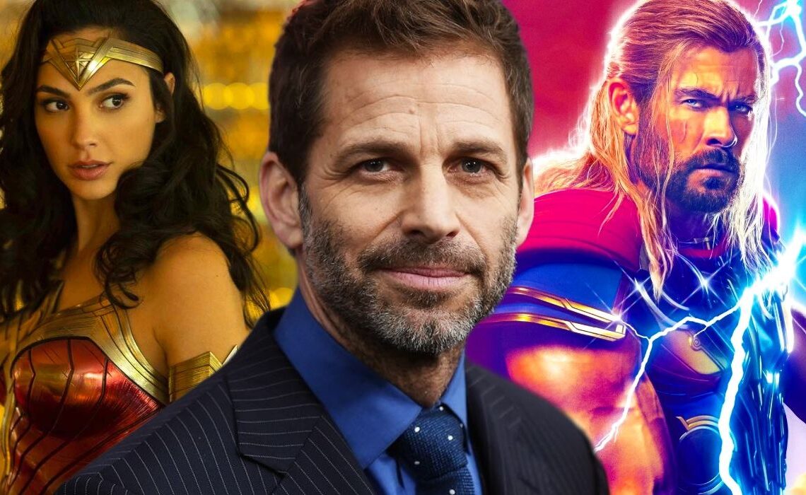 O plano cancelado de Zack Snyder para a Mulher Maravilha inverte o arco MCU de Thor