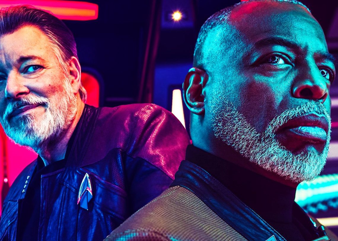 Por que Geordi é um comodoro em Picard, não um capitão de Star Trek