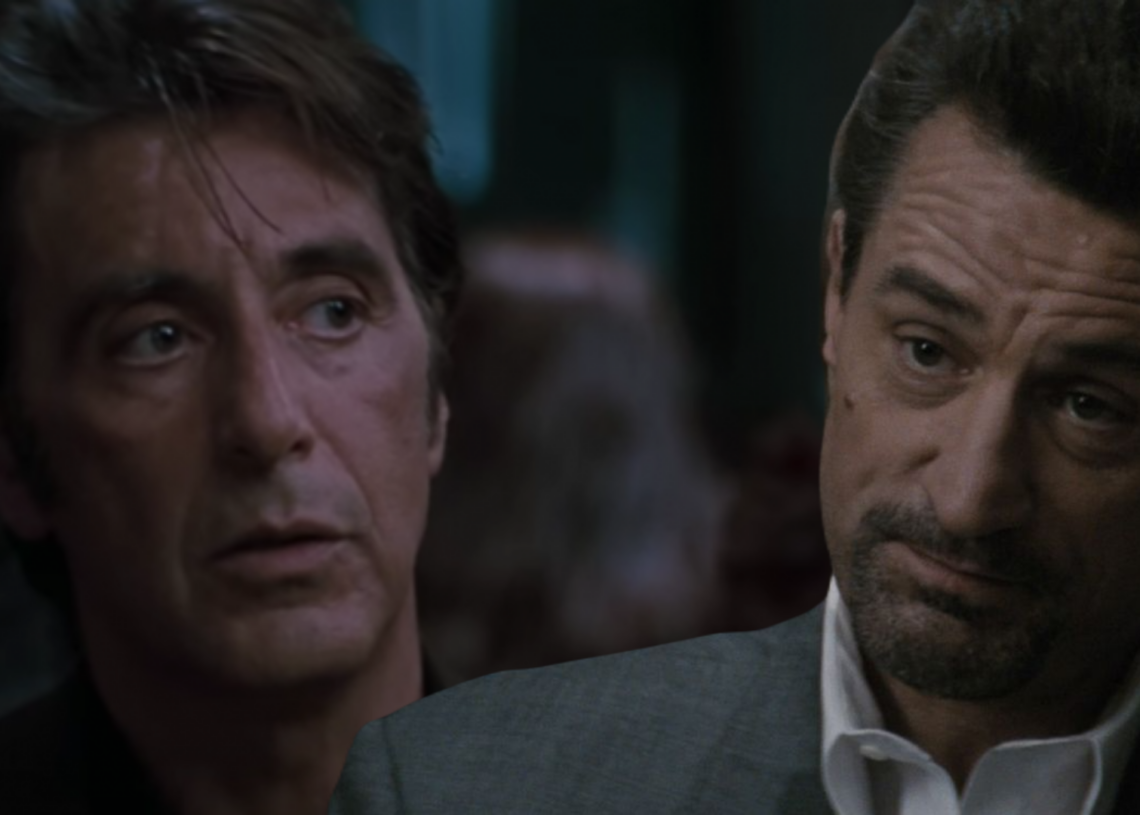 Quantos anos Robert De Niro e Al Pacino estavam no calor
