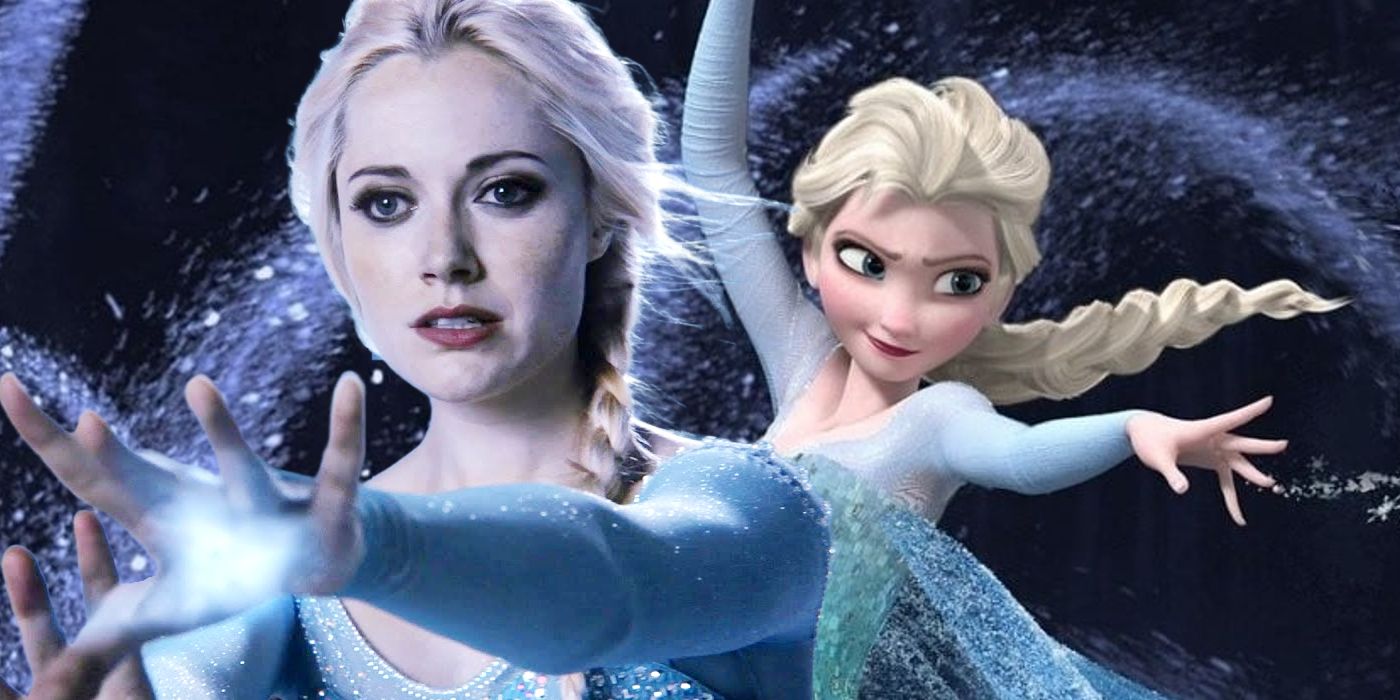 Incrível Arte De Fã De Frozen Imagina Elsa Em Ação Ao Vivo Usando Seu Poder Arrepiante 