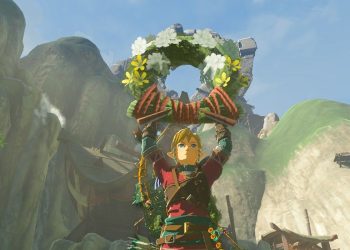 Zelda: TOTK - As guirlandas de anel na vila de Kakariko fazem alguma coisa?