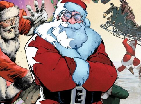As melhores capas da Liga da Justiça ganham um toque natalino hilariante