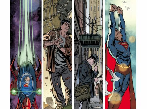 A origem do Superman é perfeitamente recontada em apenas 4 painéis