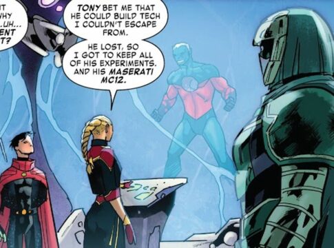 O poder oculto do Capitão Marvel prova que o Homem de Ferro nunca conseguirá vencer Carol Danvers