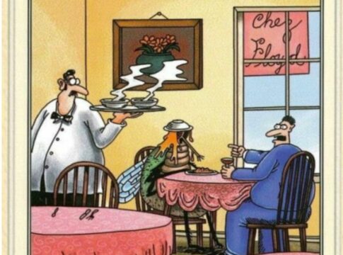 Os 10 quadrinhos mais engraçados do Far Side sobre comida