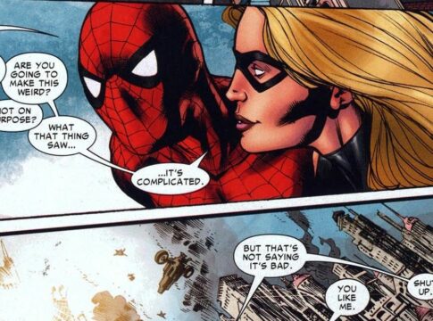 Homem-Aranha e Capitão Marvel são o casal mais inesperado da Marvel novamente em novo cosplay