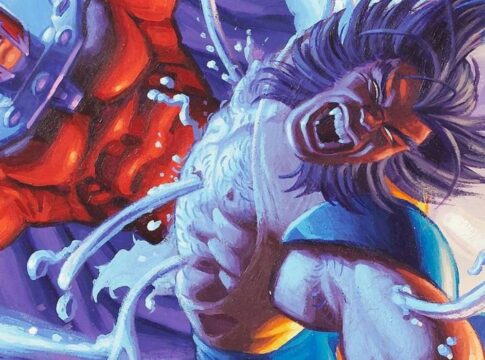 Magneto retira o Adamantium de Wolverine de seus ossos em jogo de cosplay escuro