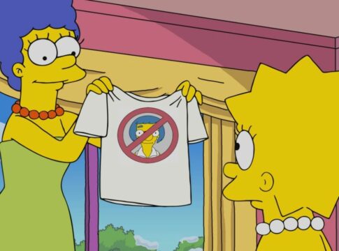 O final da 35ª temporada dos Simpsons escondeu uma piada sombria que complica sua amizade mais antiga